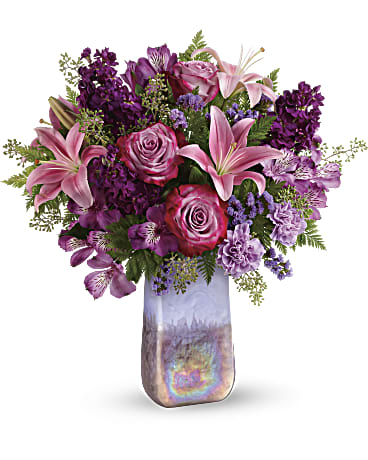 Amethyst Jewel Bouquet | Mixed Bouquets | Same Day Flower Delivery | Multi-Colored | Teleflora