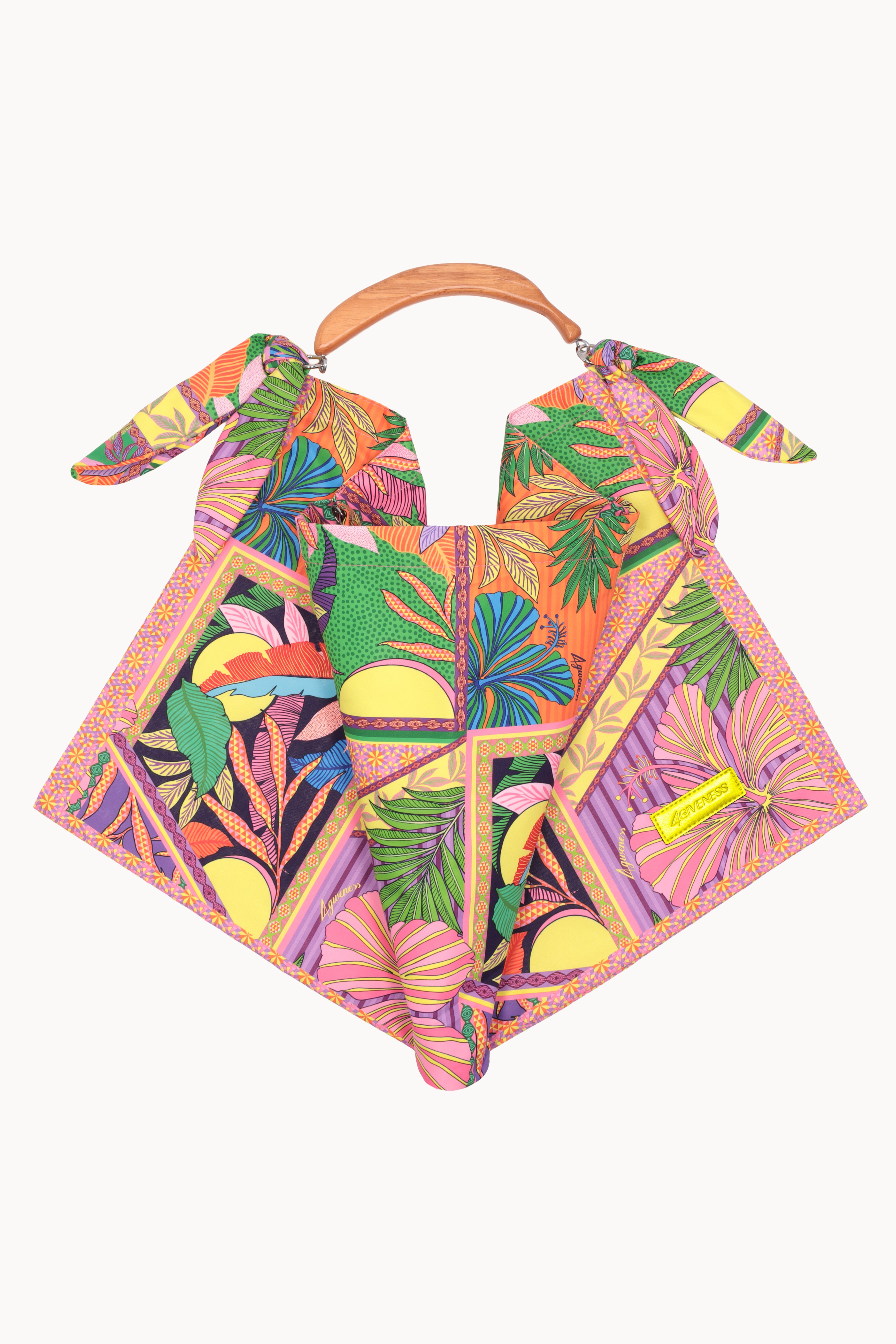 BAG FAZZOLETTO IN RASO POP FOULARD