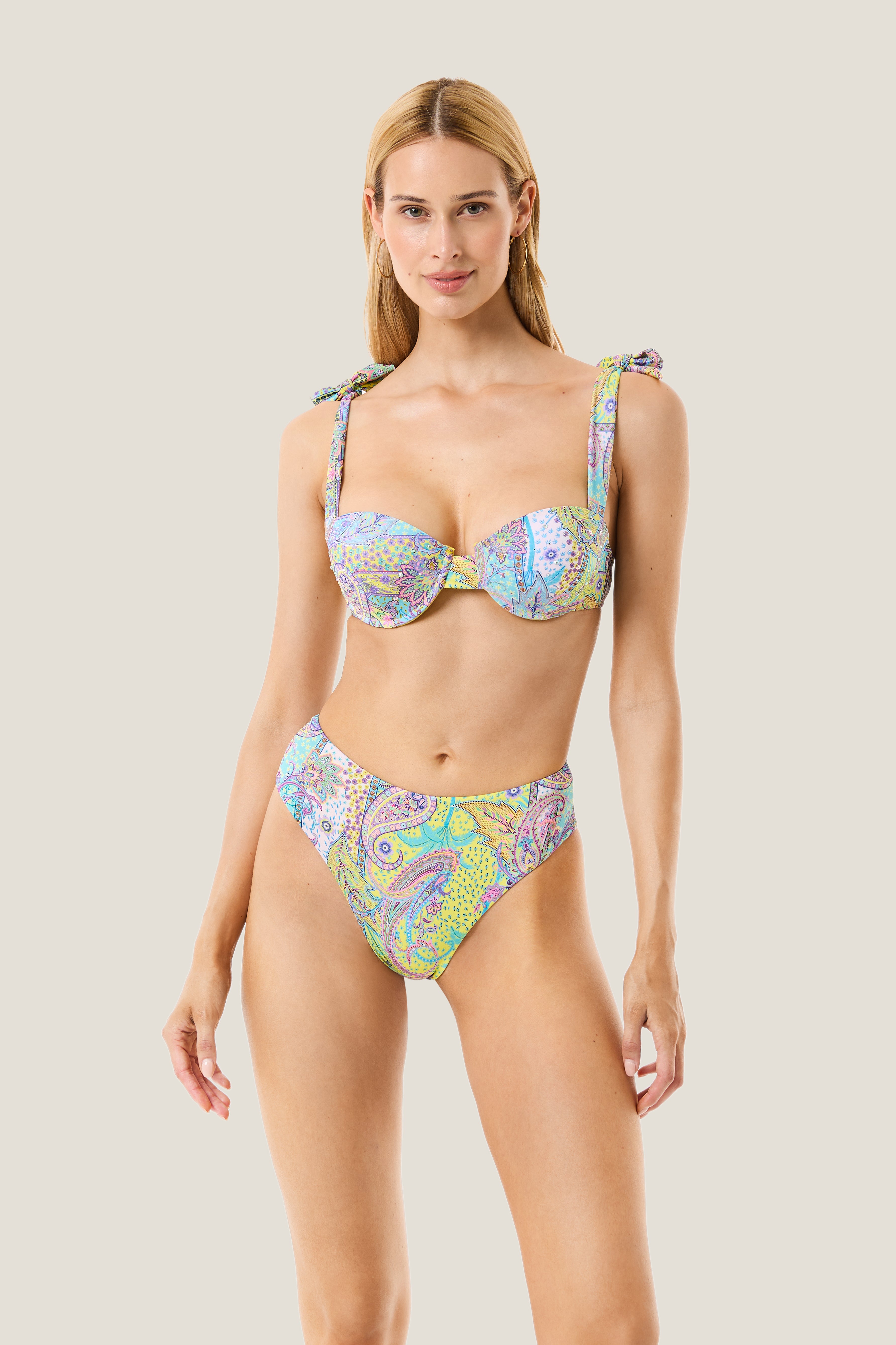 BIKINI BALCONINO CACHEMIRE PASTEL