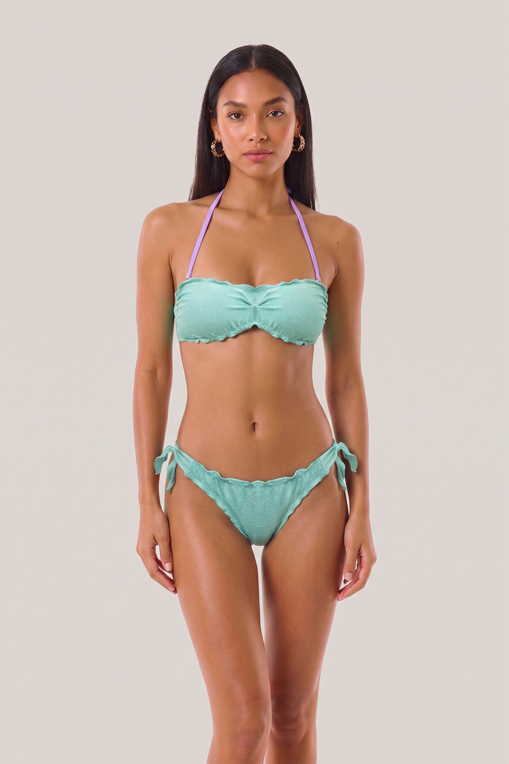 BIKINI FASCIA E SLIP GLITTER