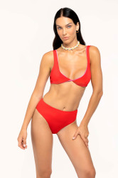 Bikini Top and Slip SILKY COLORFUL