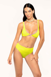 Bikini Top and Slip SILKY COLORFUL