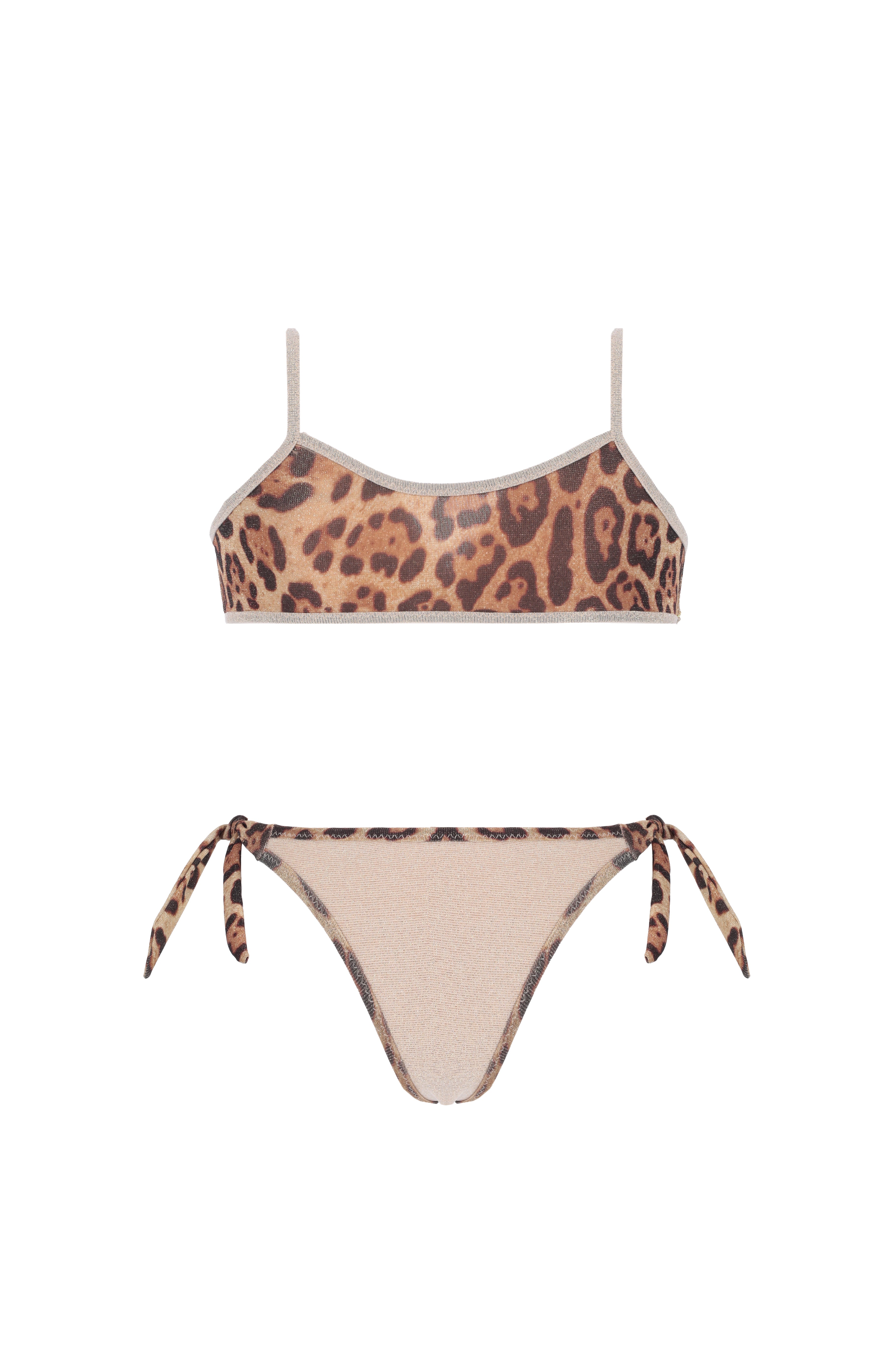 BIKINI TOP CON SLIP LACCI