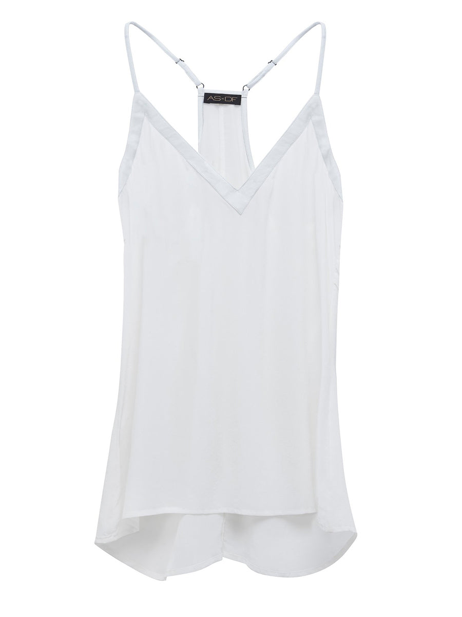 BLACK NIGHTS SILK CAMI