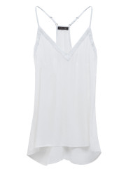 BLACK NIGHTS SILK CAMI