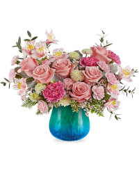 Blue | Mixed Bouquets | Blue Hues Bouquet | Same Day Flower Delivery by Teleflora