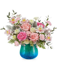 Blue | Mixed Bouquets | Blue Hues Bouquet | Same Day Flower Delivery by Teleflora