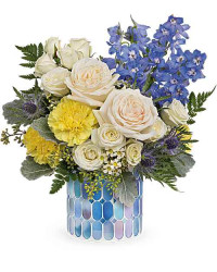Blue | Mixed Bouquets | Dreaming Of Blue Bouquet | Same Day Flower Delivery by Teleflora