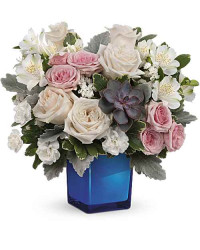 Blue | Mixed Bouquets | Enchanting Blue Bouquet | Same Day Flower Delivery by Teleflora