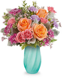 Blue | Roses | Blue Radiance Bouquet | Same Day Flower Delivery by Teleflora