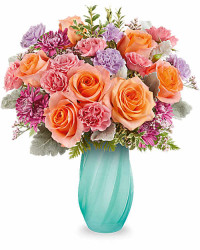 Blue | Roses | Blue Radiance Bouquet | Same Day Flower Delivery by Teleflora