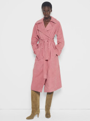 CANDY SUPERSUEDE TRENCH COAT