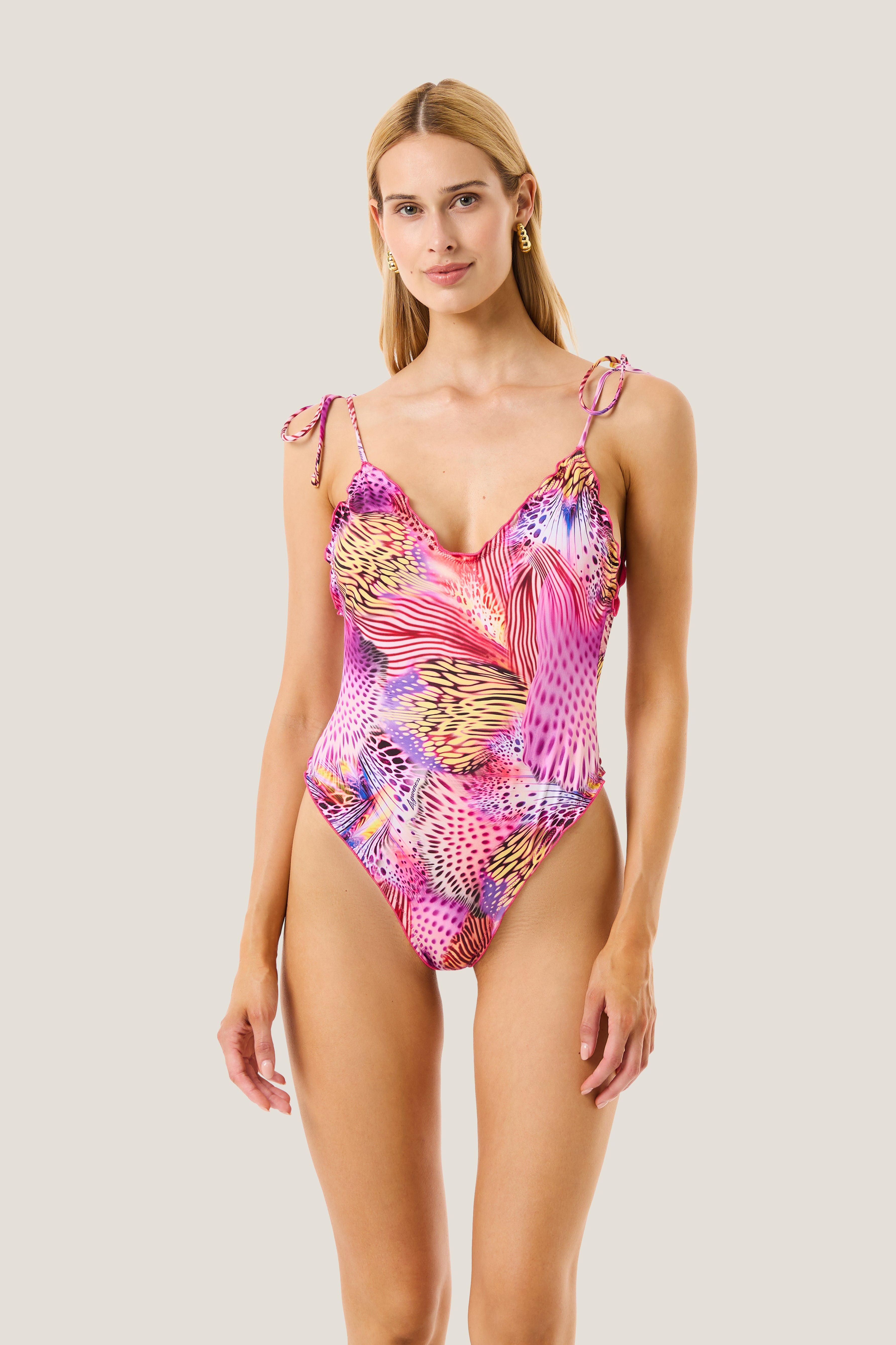 COSTUME INTERO PINK BUTTERFLY