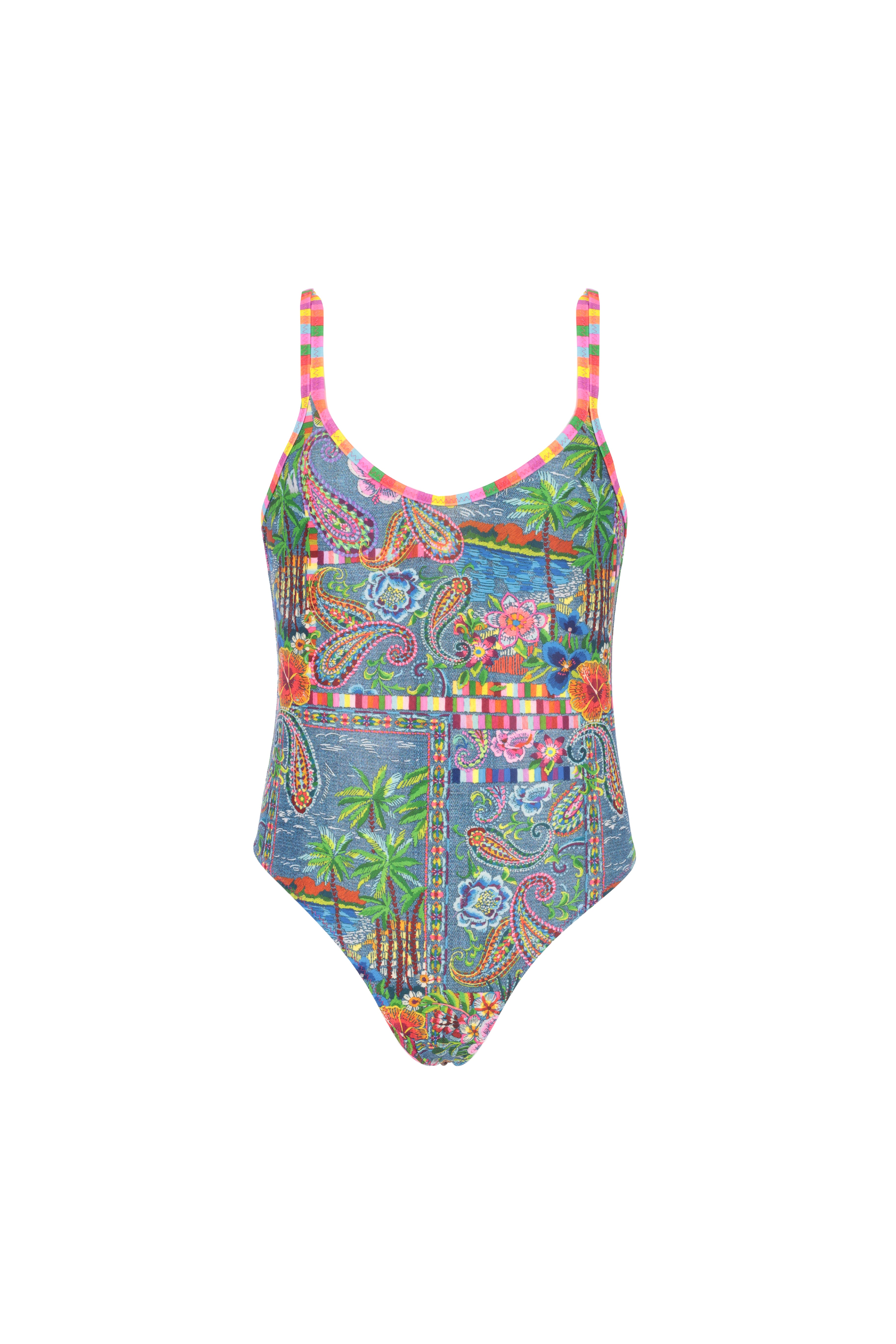 COSTUME INTERO TRIANGOLO DOPPIA SPALLINA