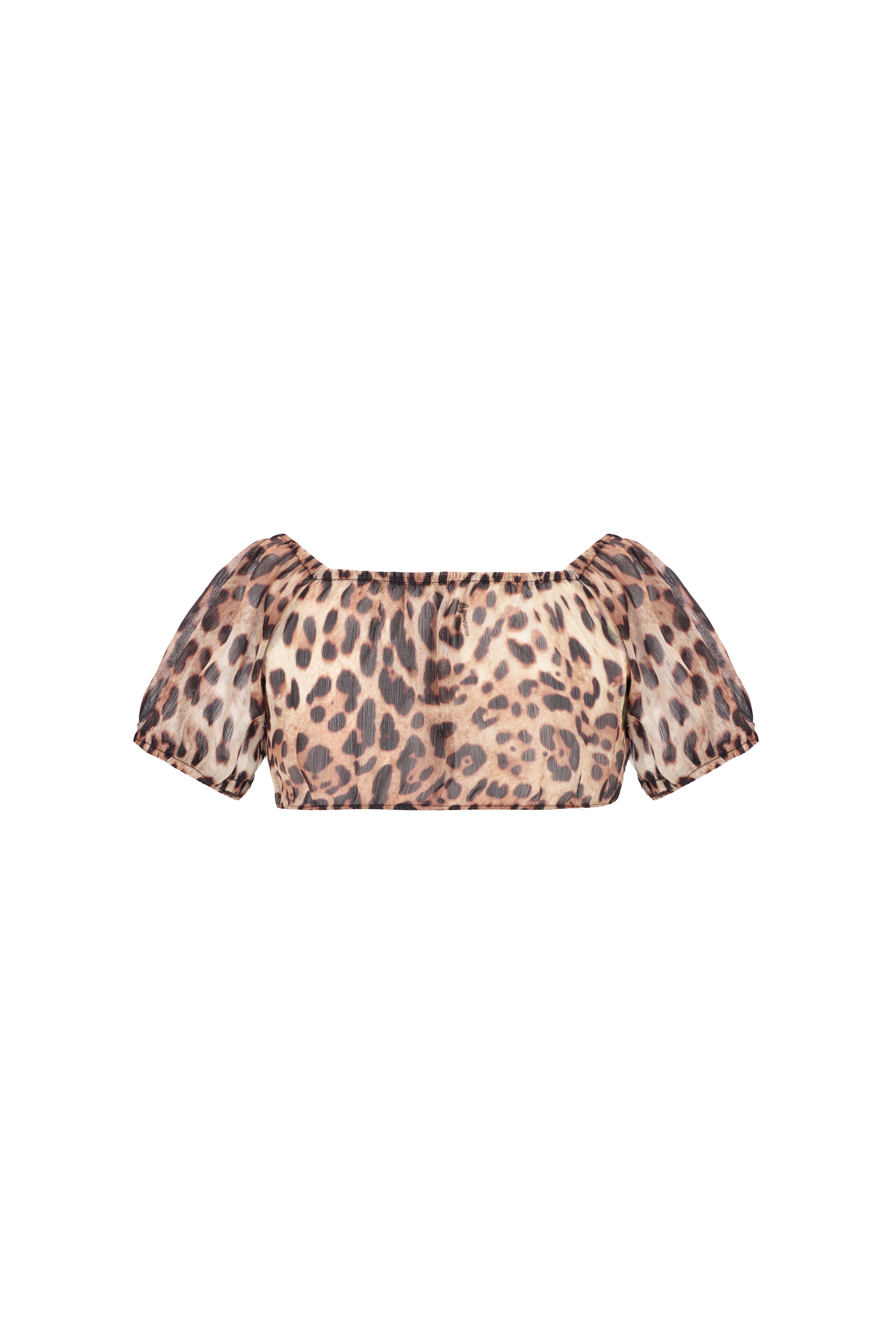 CROP TOP MM IN GEORGETTE FANTASIA