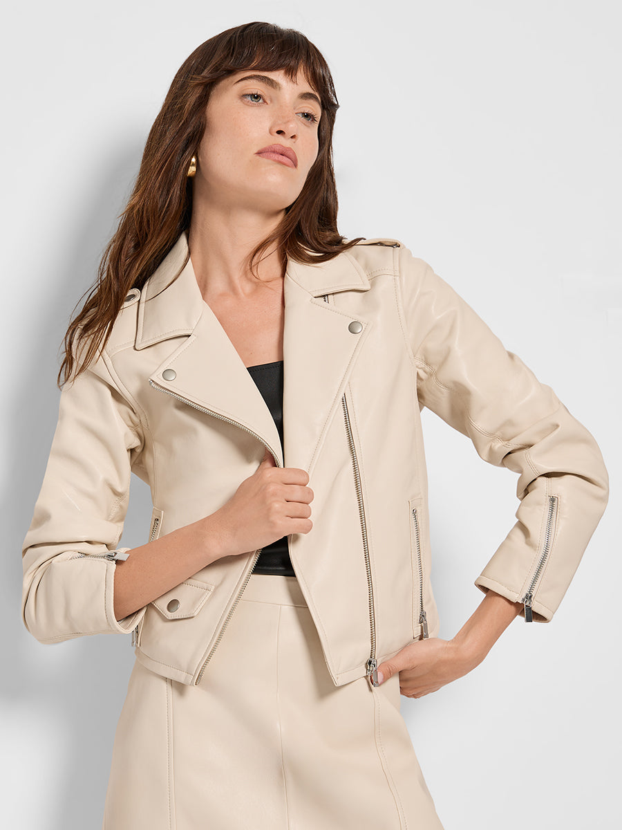 CULT RECYCLED LEATHER JACKET