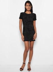CURVE FORTUNA STRETCH SUEDE DRESS