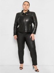 CURVE GIGI STRETCH LEATHER LEGGINGS