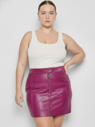 CURVE JEREMIAH UPCYCLED LEATHER MINI