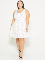 CURVE MARGOT UPCYCLED LEATHER DRESS