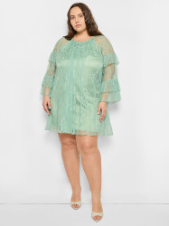 CURVE MATCHA DRESS