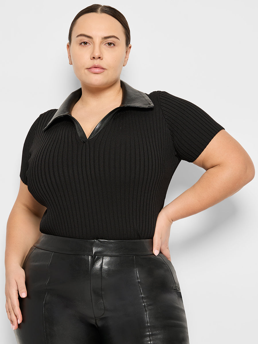 CURVE ROWAN RIBBED TOP
