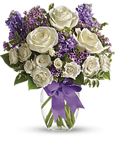 Enchanted Cottage Bouquet | Mixed Bouquets | Same Day Flower Delivery | White | Teleflora