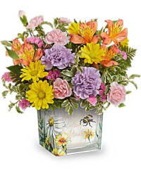 Floral Buzz Bouquet | Mixed Bouquets | Same Day Flower Delivery | Multi-Colored | Teleflora