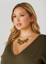 Flower Necklace Set