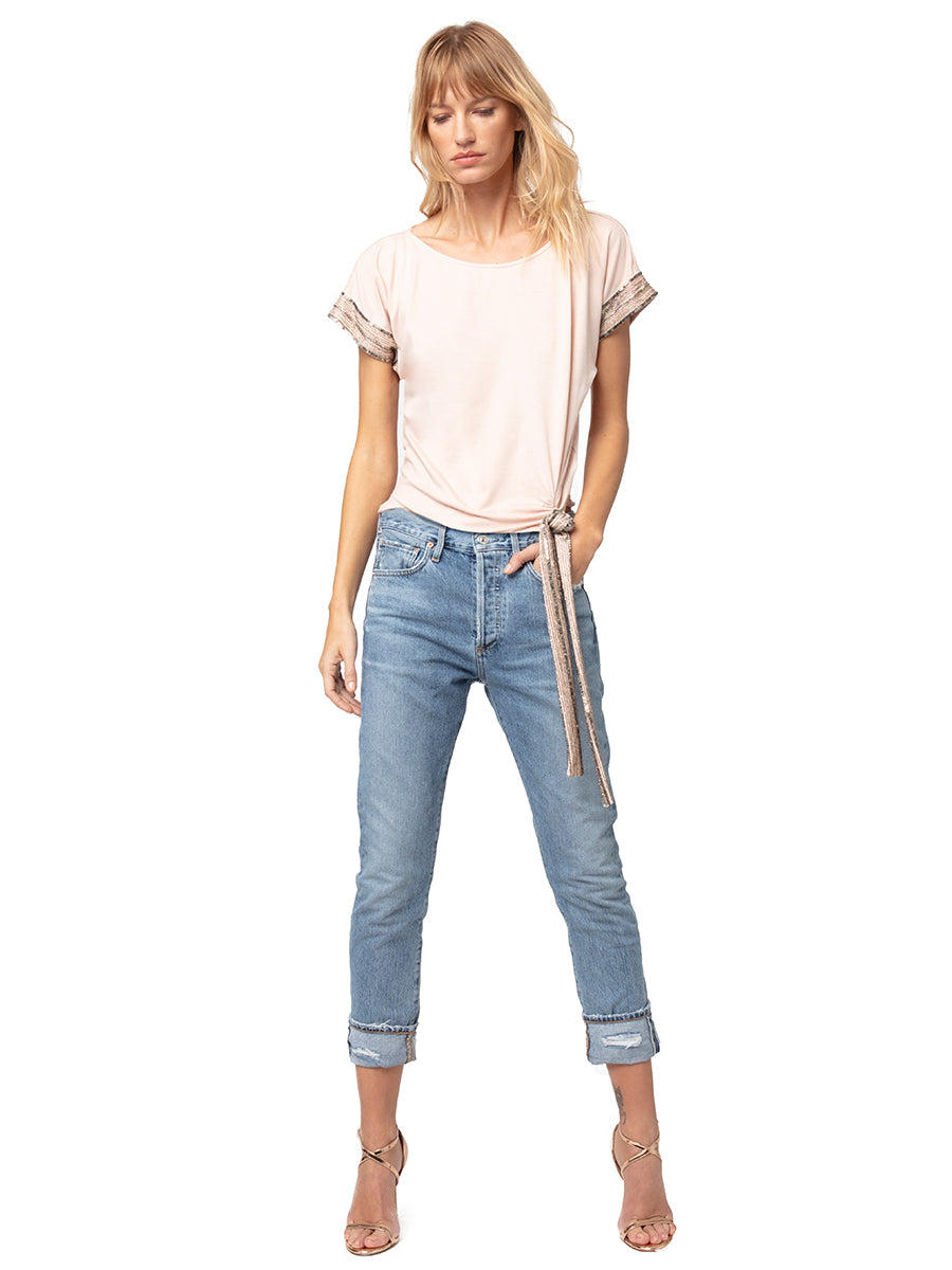 GIADA BEADED TOP