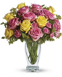 Glorious Day Bouquet | Roses | Same Day Flower Delivery | Multi-Colored | Teleflora