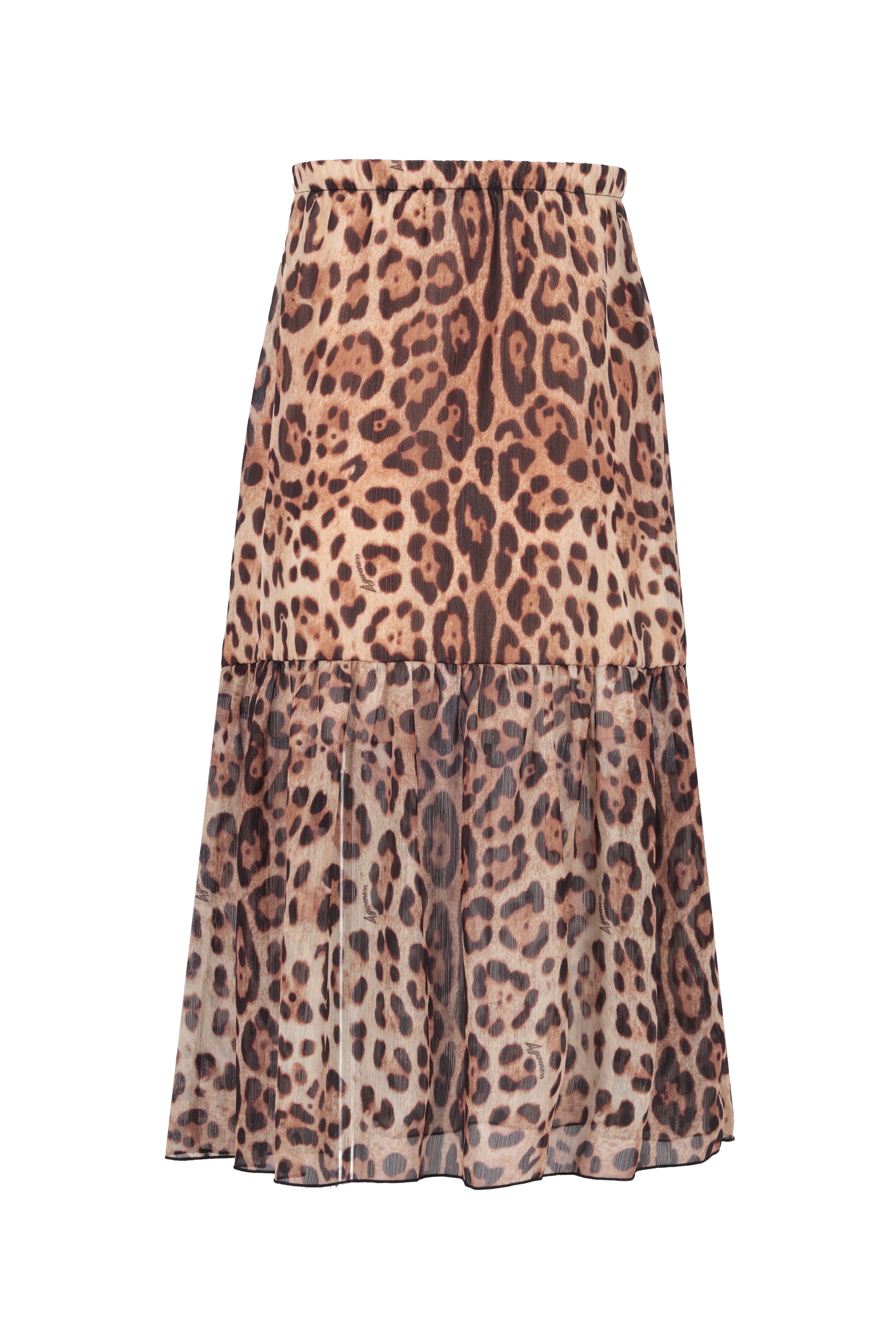 GONNA LUNGA  IN GEORGETTE FANTASIA