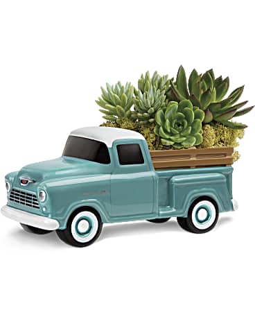 Green | Mixed Bouquets | Perfect Chevy Pickup | Same Day Flower Delivery by Teleflora
