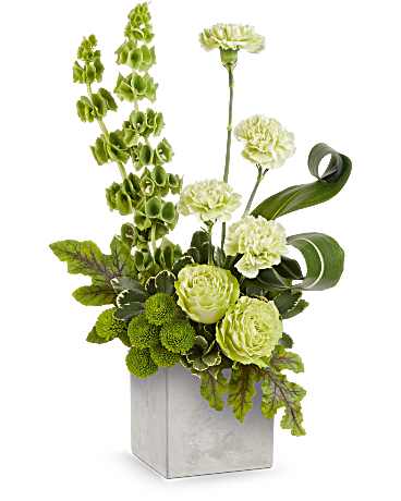 Green | Roses | Garden Symphony Bouquet | Same Day Flower Delivery by Teleflora