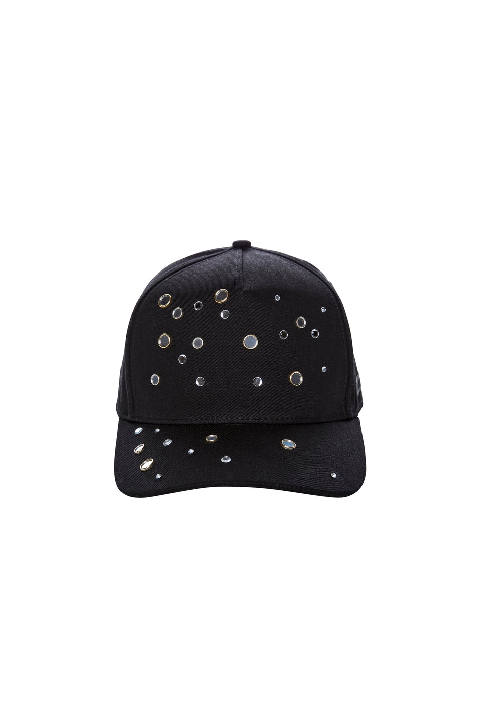 Hat with rhinestones