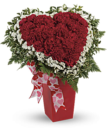 Heart And Soul Bouquet | Roses | Same Day Flower Delivery | White | Teleflora