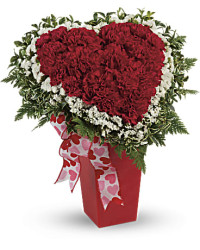 Heart And Soul Bouquet | Roses | Same Day Flower Delivery | White | Teleflora