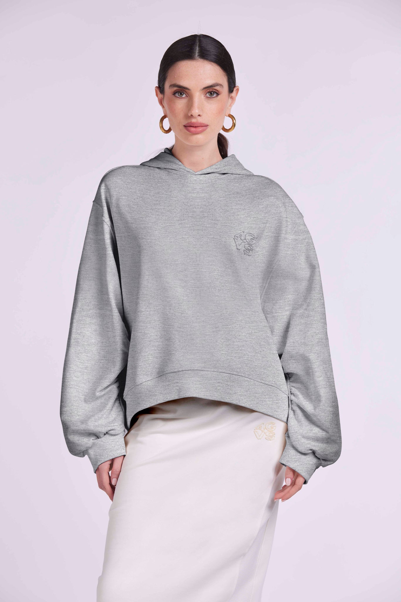 Hoodie and embroidery "4GVS"