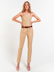 JORDAN RECYCLED LEATHER TROUSERS