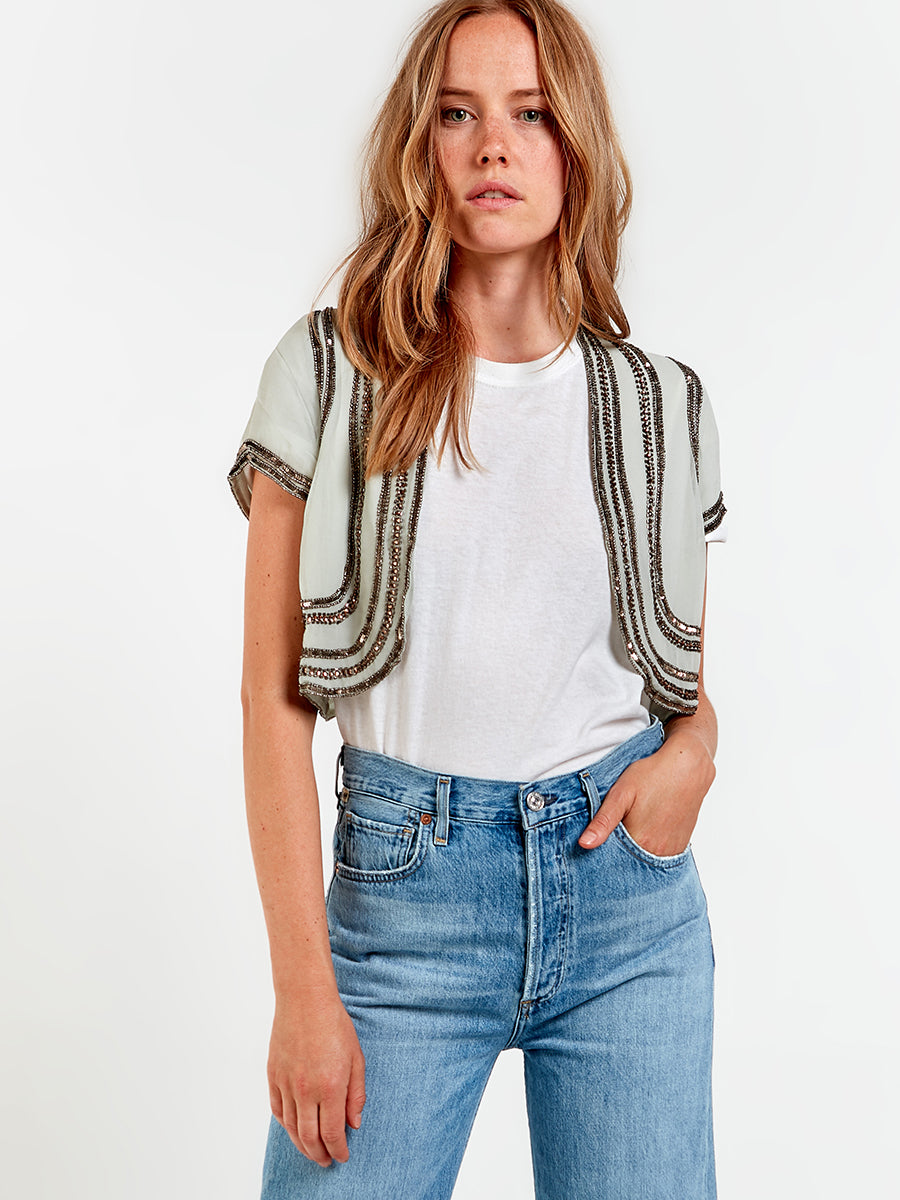 KIKI BEADED CAPELET