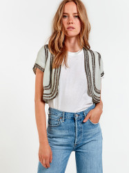 KIKI BEADED CAPELET