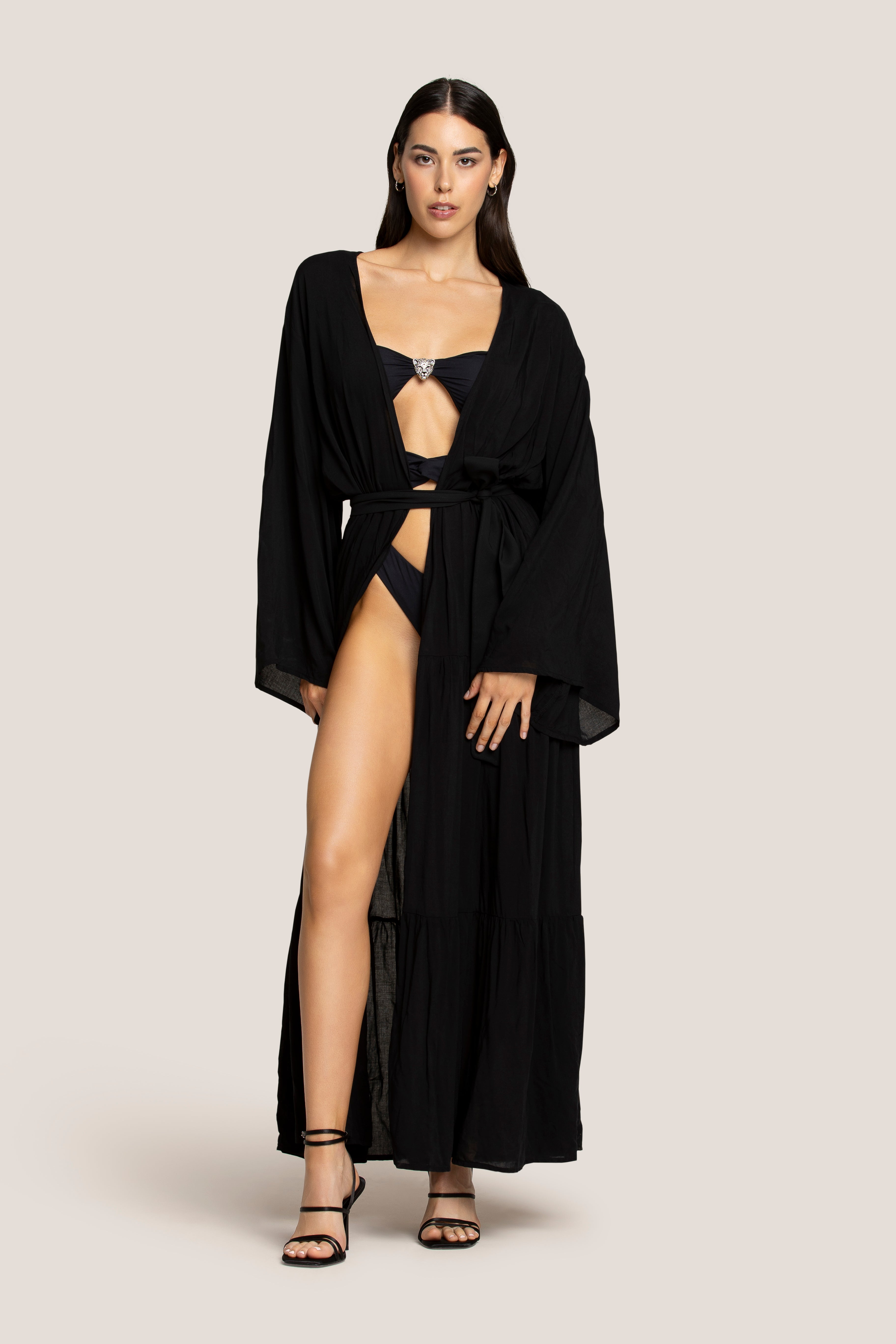 KIMONO JAGUAR BLACK