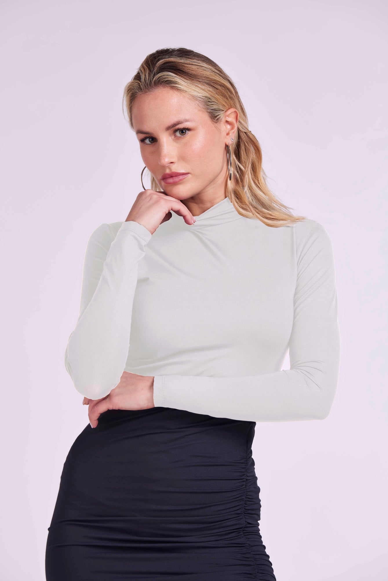 Long sleeve cup in Lycra