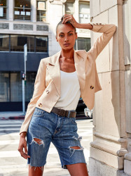 MARILYN SHRUNKEN BLAZER