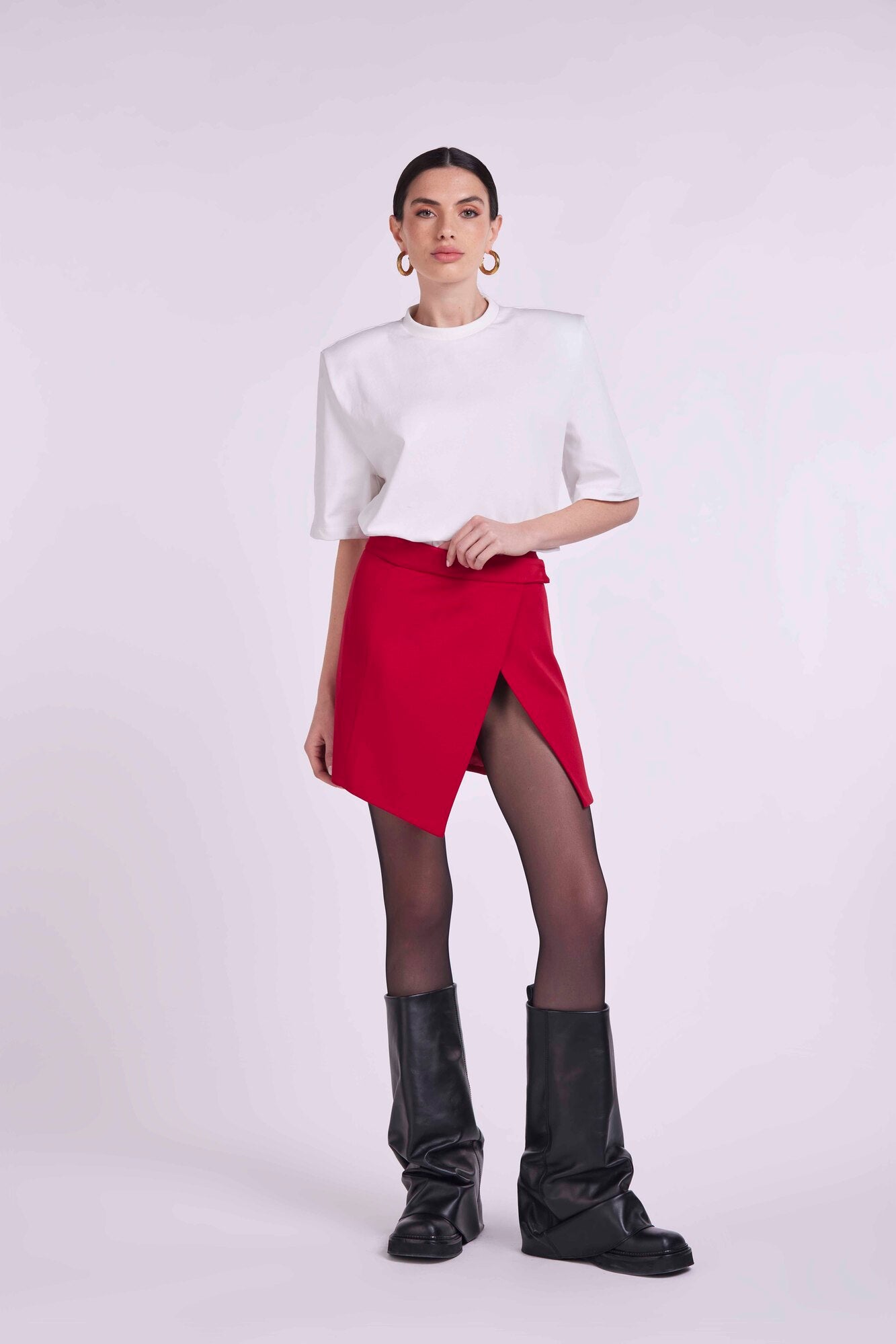 Mini wallet skirt