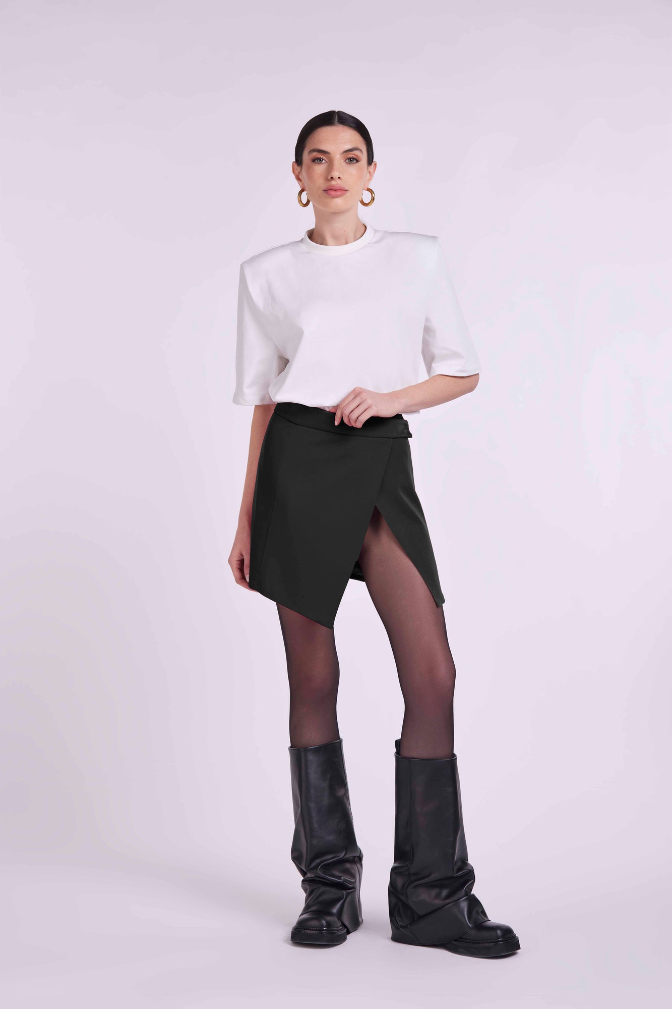 Mini wallet skirt