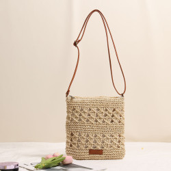 Modlily Beige Color Open Shoulder Tote Bag - One Size