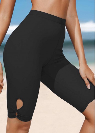 Modlily High Waisted Multi Color Swim Shorts - S