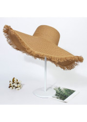 Modlily Light Camel Color Acrylic Detail Hat - One Size