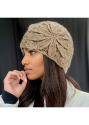 Modlily Light Camel Color Mohair Material Hat - One Size